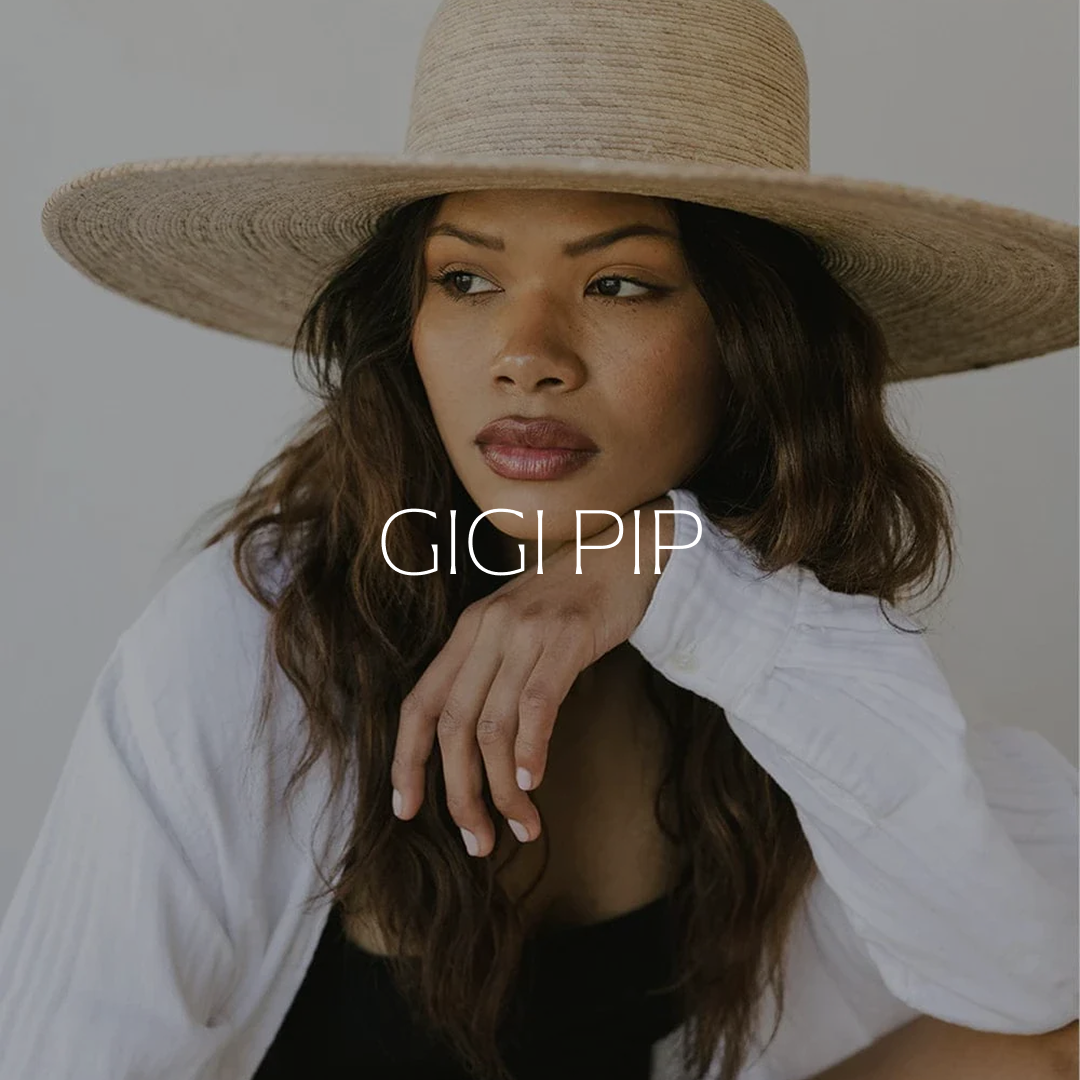 Gigi Pip Capri Straw Hat - 53cm Gigi Pip Capri Brown Short – Suga Apple main image 3