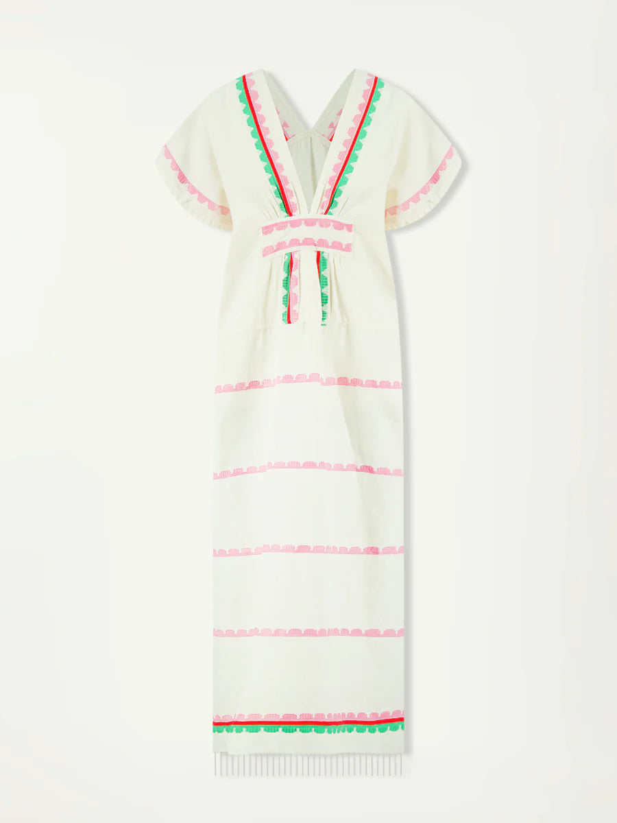 Gasira Vneck Caftan