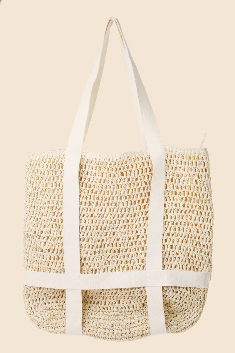 Straw Tote Bag