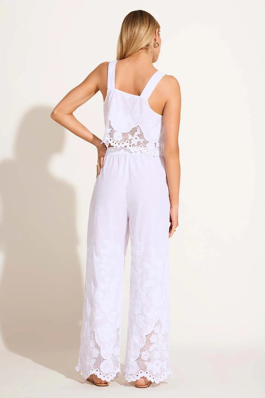Flora Broderie Top
