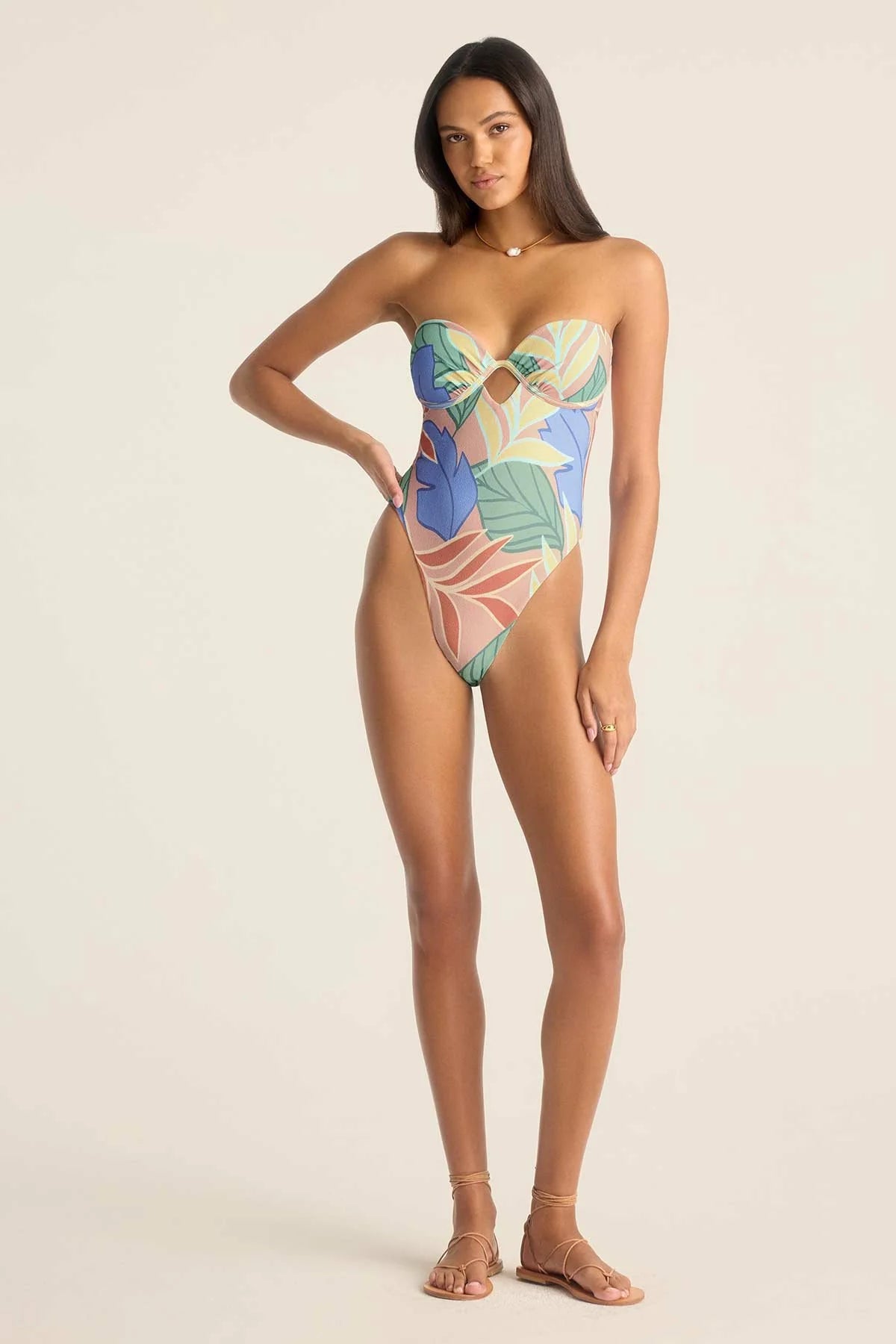 Mabel Underwire Bandeau One Piece