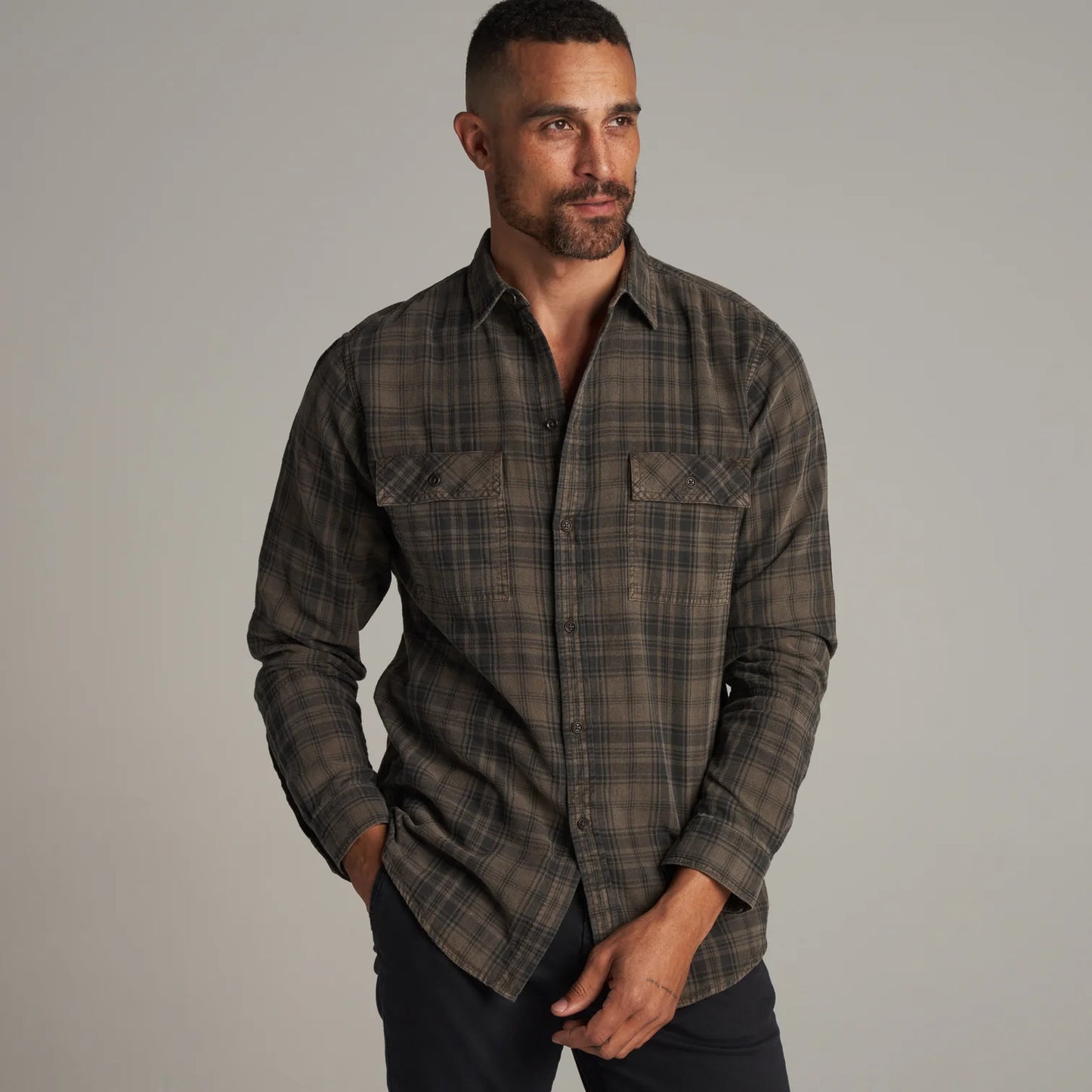 Redding Long Sleeve Plaid Shirt