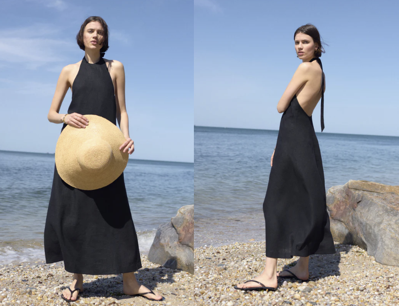 The Fête Linen Dress