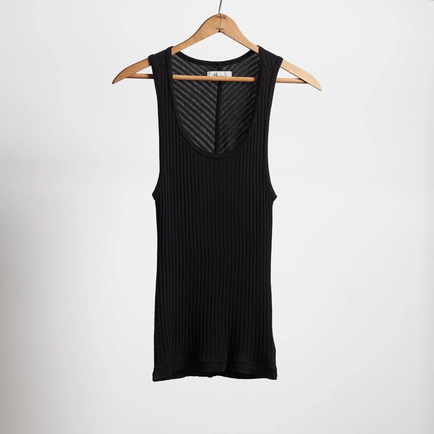 Harlee Scoop Neck Rib Tank