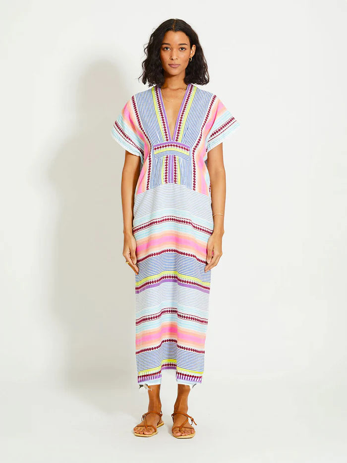 Gasira V Neck Caftan