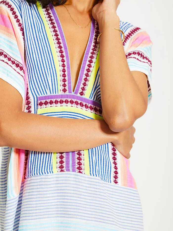 Gasira V Neck Caftan