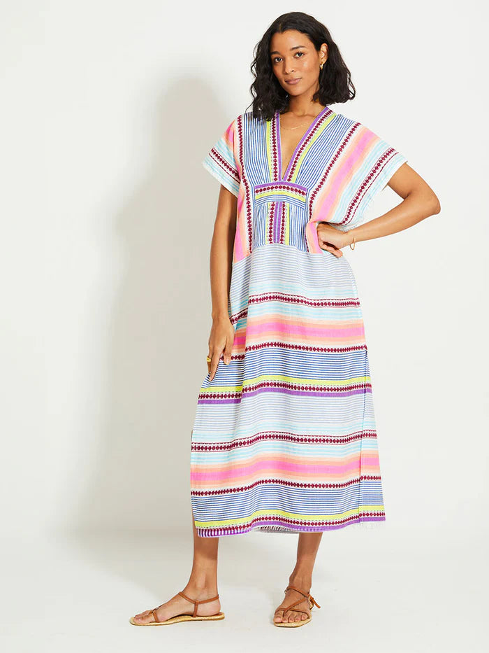 Gasira V Neck Caftan