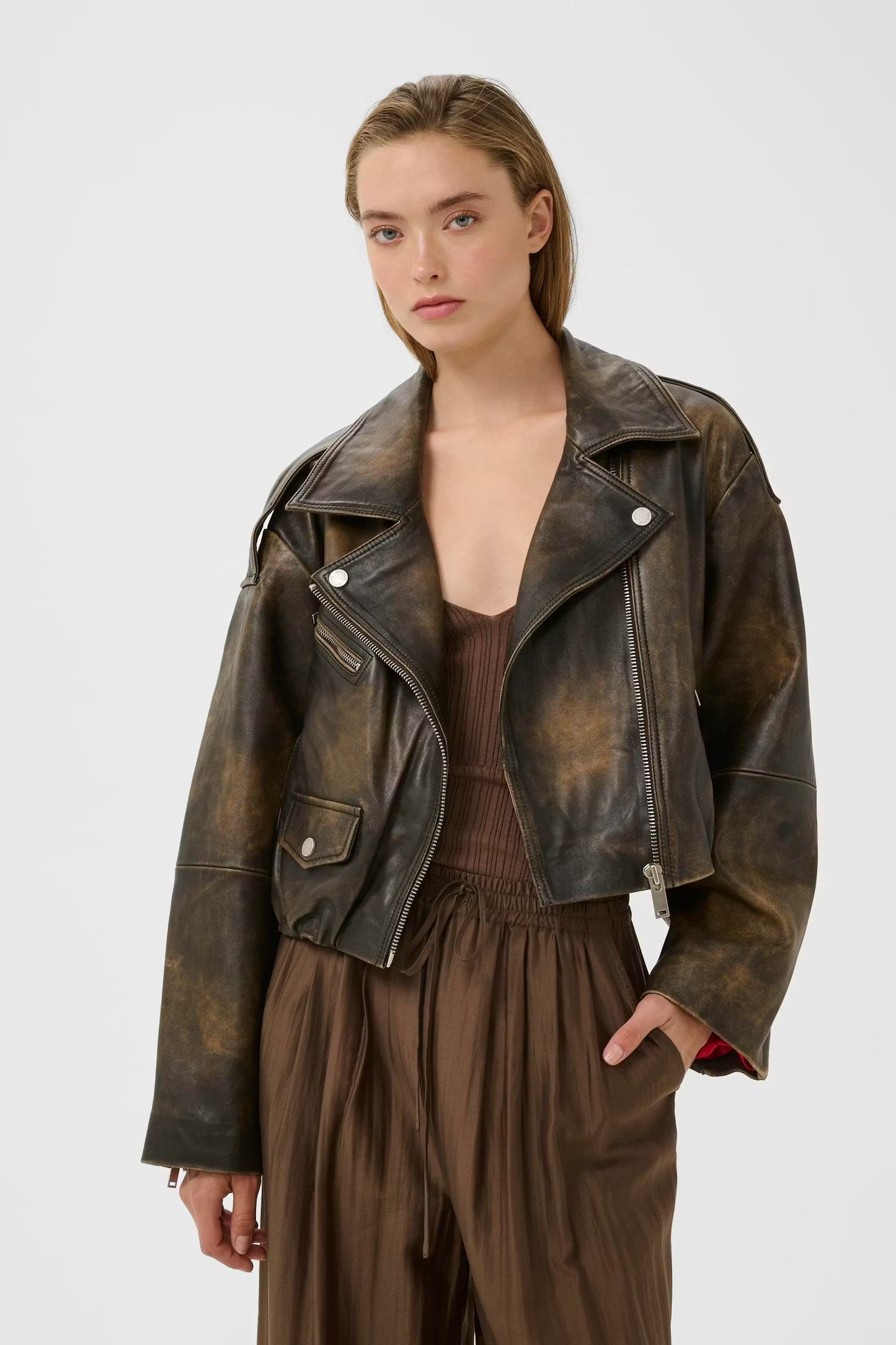 GZdiana Leather jacket
