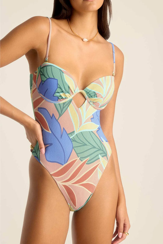 Mabel Underwire Bandeau One Piece