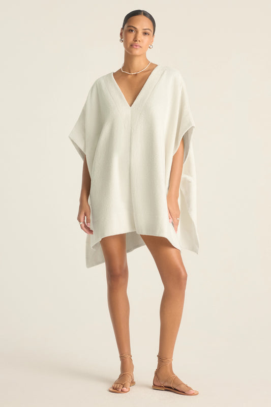 Oasis Poncho - Vanilla Harbor Terry