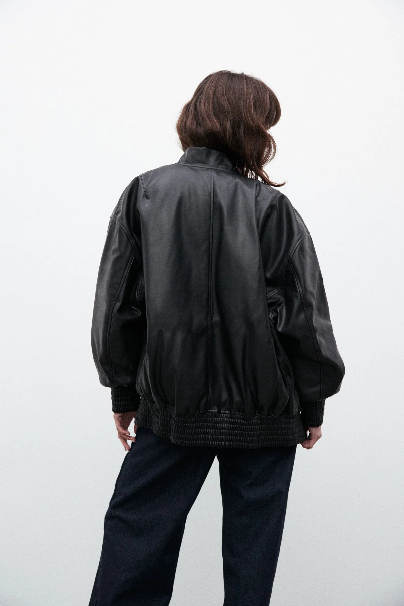 Selene oversized Bomber Jacket