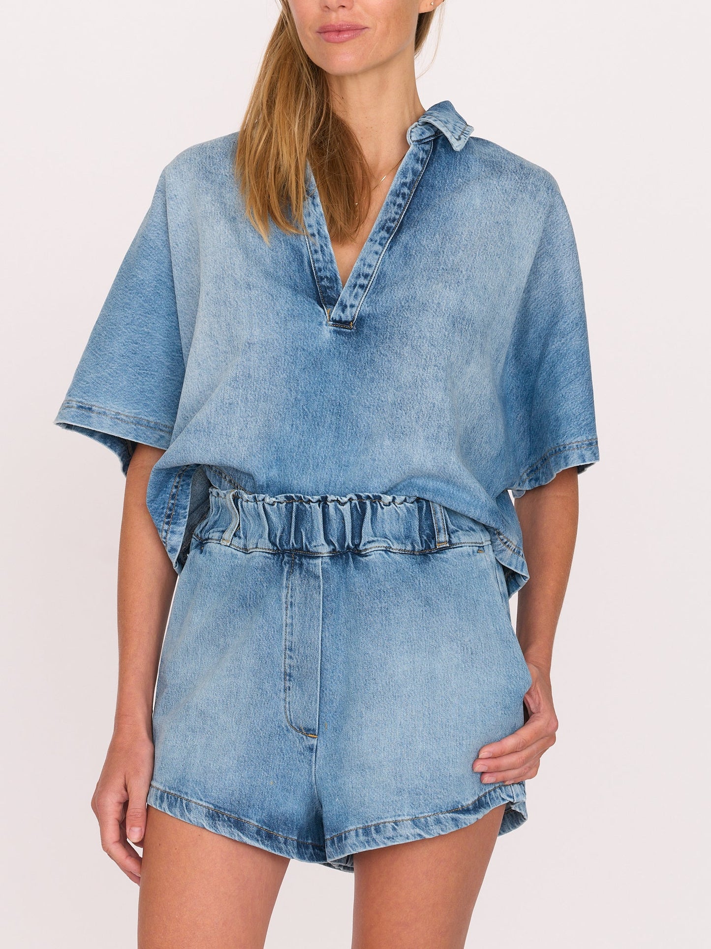 Lotus Shirt - Malibu Wash