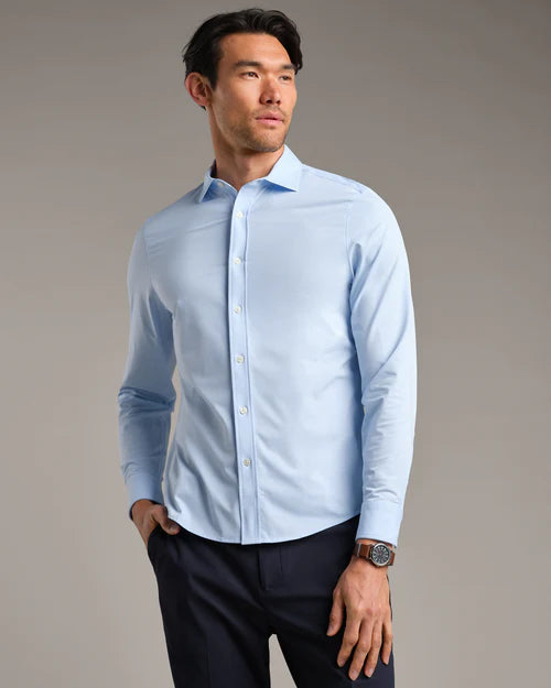 semi spread collar dress shirt Commuter® Shirt Semi-Spread Collar – cara norman