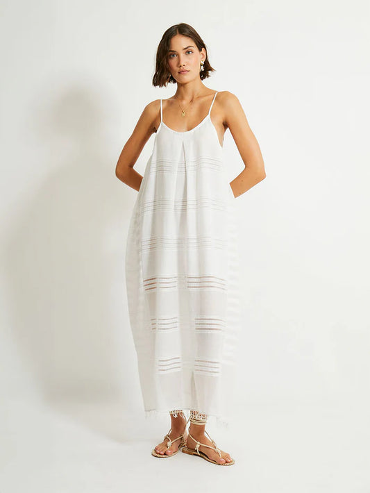 Abira Long Slip Dress