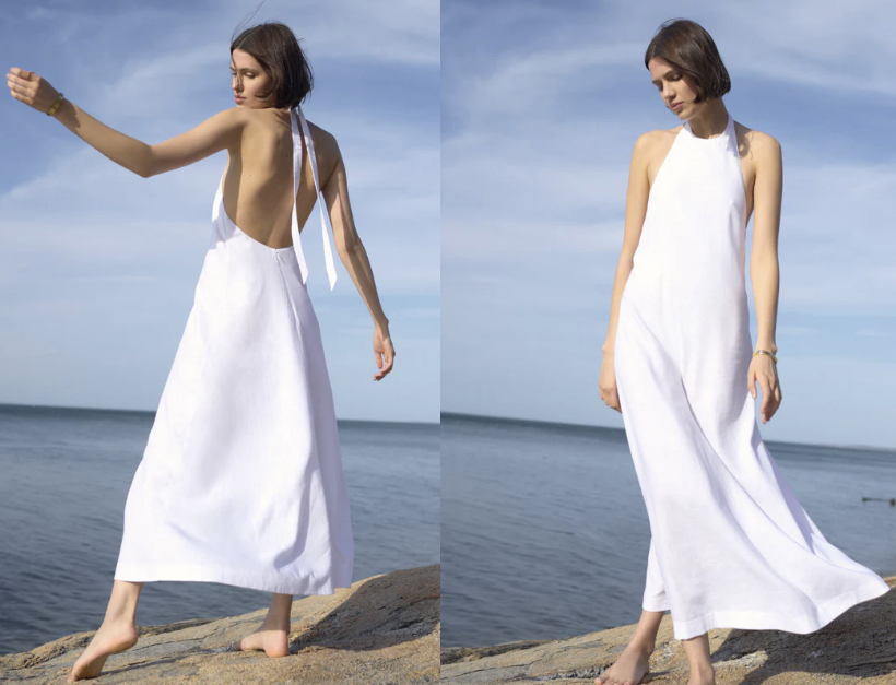 The Fête Linen Dress