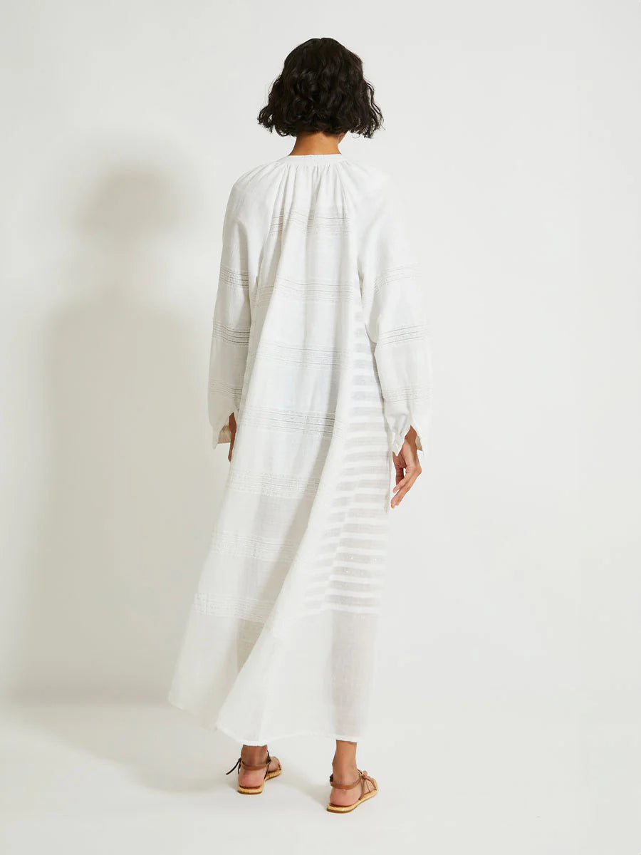 MAKEDA | Button Up Dress