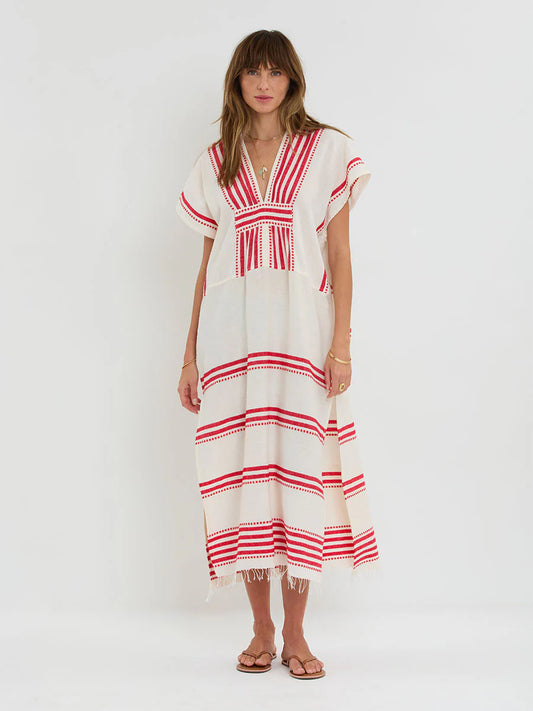 GASIRA | V Neck Caftan