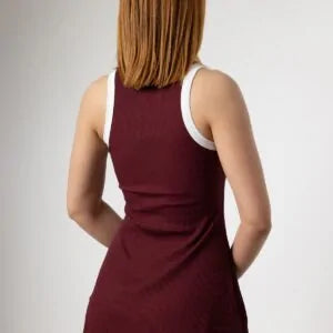 Rib Logo Dress