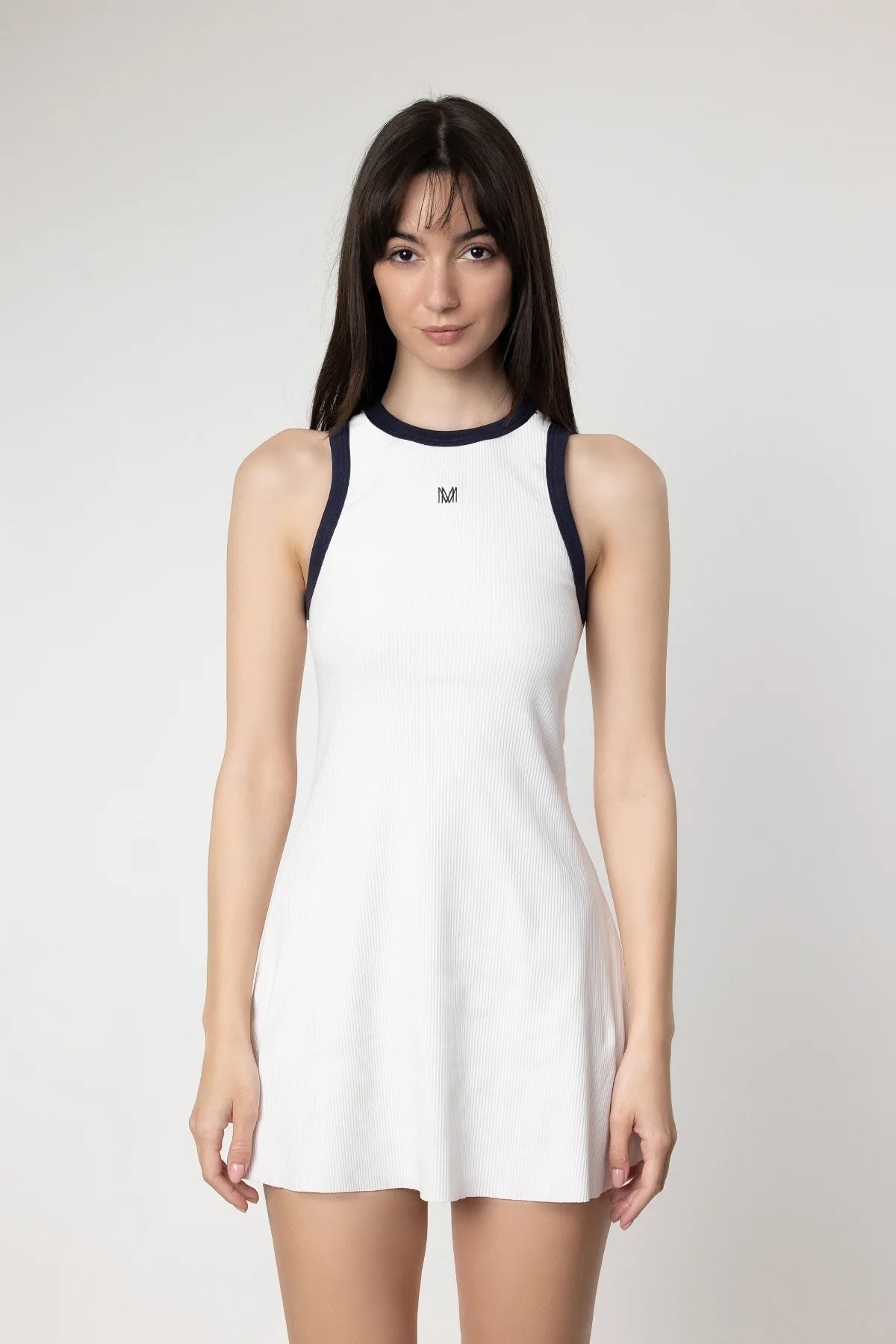 Rib Logo Dress